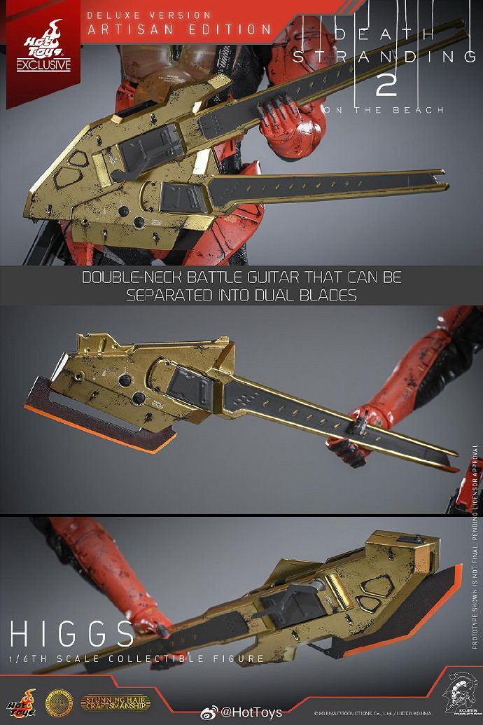 《死亡擱淺2》推出1/6希格斯手辦:細節豐富 超還原! 《死亡擱淺2》推出1/6希格斯手辦:細節豐富 超還原!