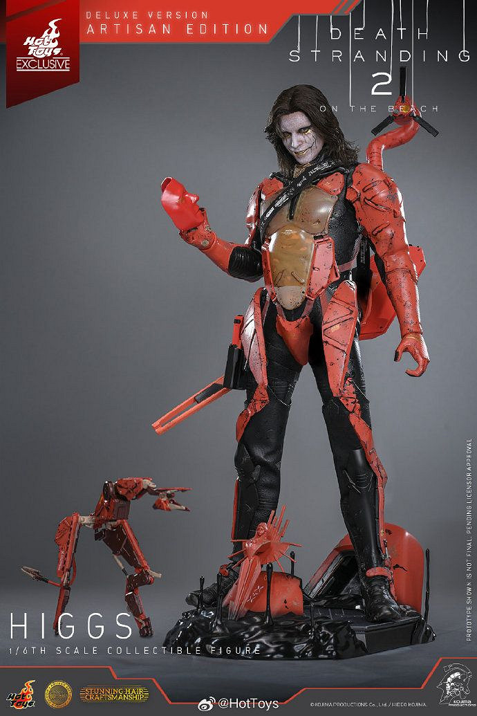 《死亡擱淺2》推出1/6希格斯手辦:細節豐富 超還原! 《死亡擱淺2》推出1/6希格斯手辦:細節豐富 超還原!