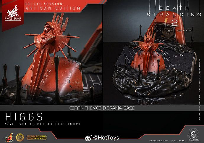 《死亡擱淺2》推出1/6希格斯手辦:細節豐富 超還原! 《死亡擱淺2》推出1/6希格斯手辦:細節豐富 超還原!