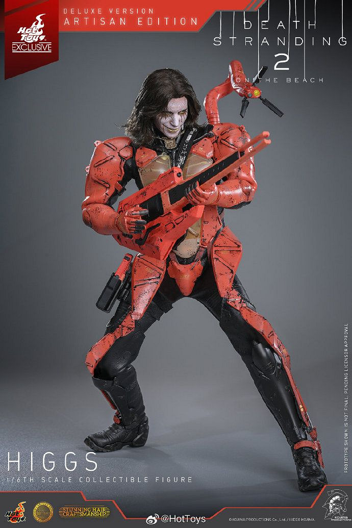 《死亡擱淺2》推出1/6希格斯手辦:細節豐富 超還原! 《死亡擱淺2》推出1/6希格斯手辦:細節豐富 超還原!