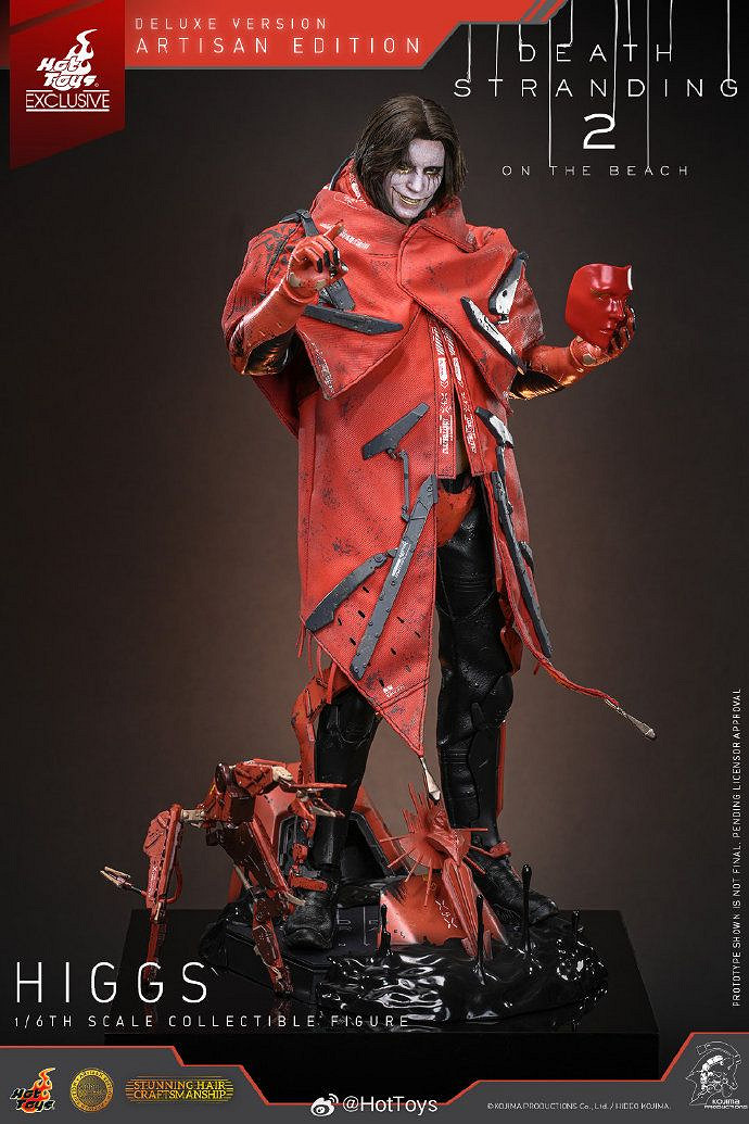 《死亡擱淺2》推出1/6希格斯手辦:細節豐富 超還原! 《死亡擱淺2》推出1/6希格斯手辦:細節豐富 超還原!