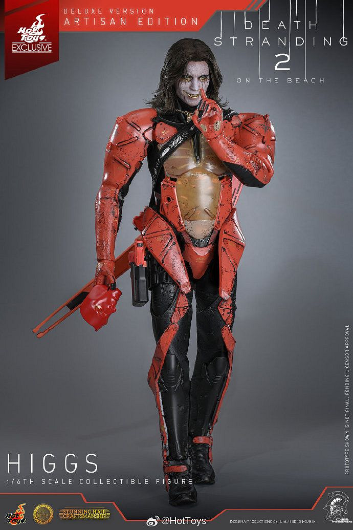 《死亡擱淺2》推出1/6希格斯手辦:細節豐富 超還原! 《死亡擱淺2》推出1/6希格斯手辦:細節豐富 超還原!