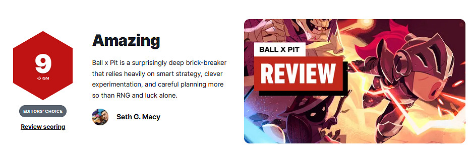 《球比倫戰記（BALLxPIT）》IGN 9分：讓我再玩億局！