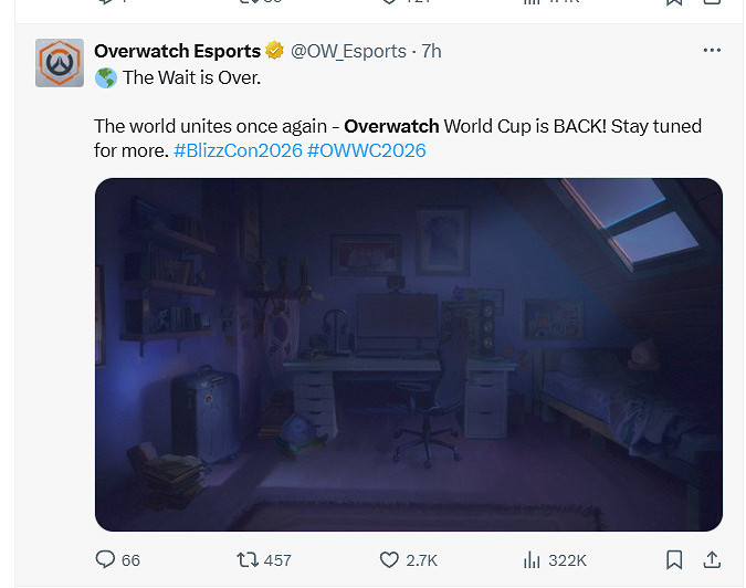 《鬥陣特攻》十周年 鬥陣特攻世界杯將在明年回歸! 《鬥陣特攻》十周年 鬥陣特攻世界杯將在明年回歸!