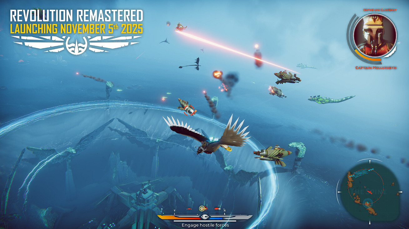 《空戰獵鷹:重製版》正式登陸Steam並開啟公開測試 《空戰獵鷹:重製版》正式登陸Steam並開啟公開測試