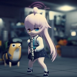 次元突破!《逃離鴨科夫》蔚藍檔案MOD，小鳥遊星野持盾守護軍事禁區