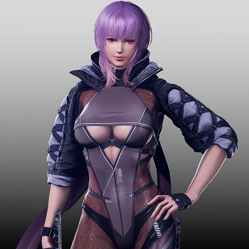 《忍者外傳4》官方曬綾音美圖：深v緊身衣曼妙身姿！