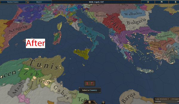 《歐陸風雲5》深邃水域MOD重塑海洋戰略，新增不同海域風格劃分