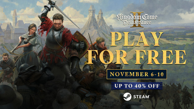 《天國降臨:  救贖2》開啟免費試玩周！6折促銷限時上線！