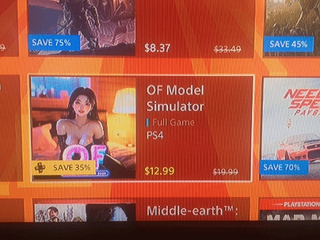 平台審核引爭議！PS商店上架AI模擬OnlyFans擦邊遊戲