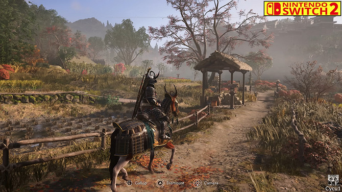 Switch2版《刺客教條:影》與PS5Pro畫面細節全面比較