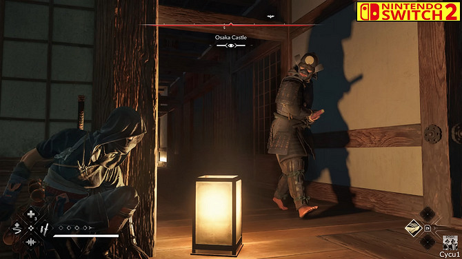 Switch2版《刺客教條:影》與PS5Pro畫面細節全面比較