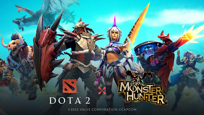 《DOTA2》連動魔物獵人！打造噗吱豬與艾露貓外觀！