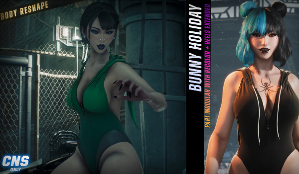 《劍星》兔女郎2.0進化版！動態身形系統+彩虹炫光換色