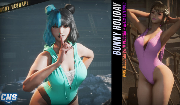 《劍星》兔女郎2.0進化版！動態身形系統+彩虹炫光換色