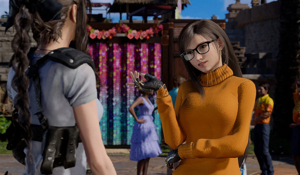 《FF7重生》蒂法風格顛覆！維爾瑪風MOD，機車女郎變身電馭叛客女王