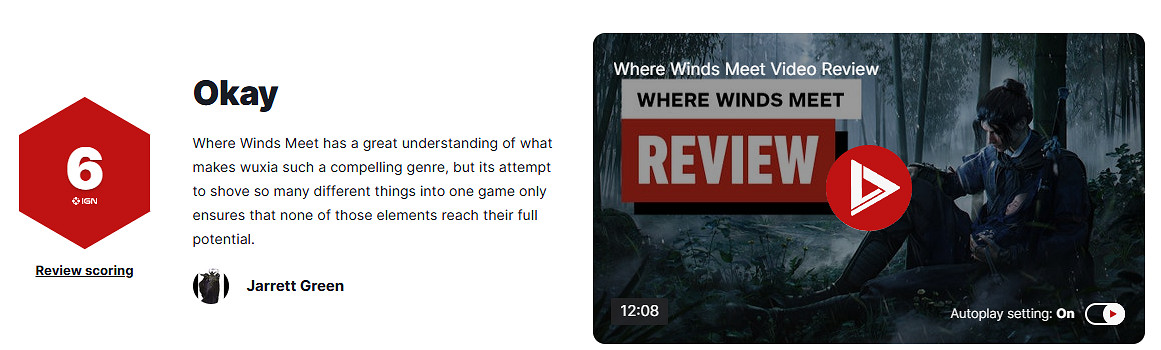 《燕雲十六聲》PC版M站均分85:元素過多但未發揮潛力 《燕雲十六聲》PC版M站均分85:元素過多但未發揮潛力