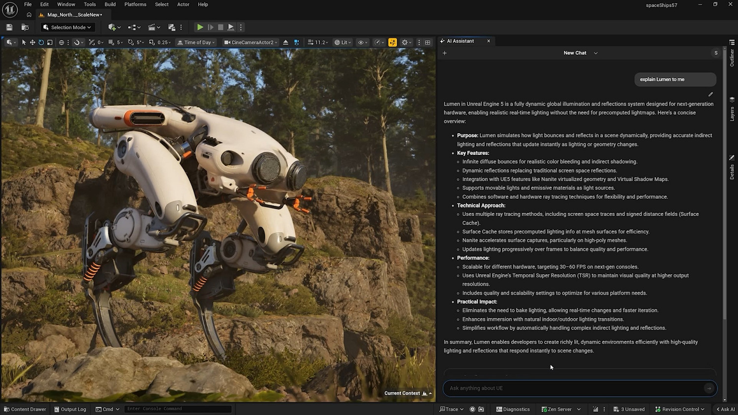虛幻引擎5.7正式發布：多項更新包括PCG和渲染材質等