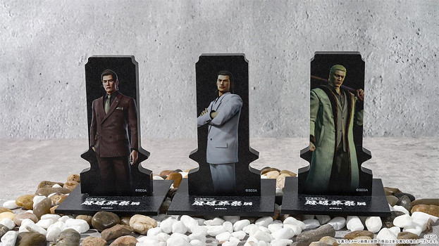 《人中之龍》周邊地獄笑話：角色墓碑立牌百元就能入手！