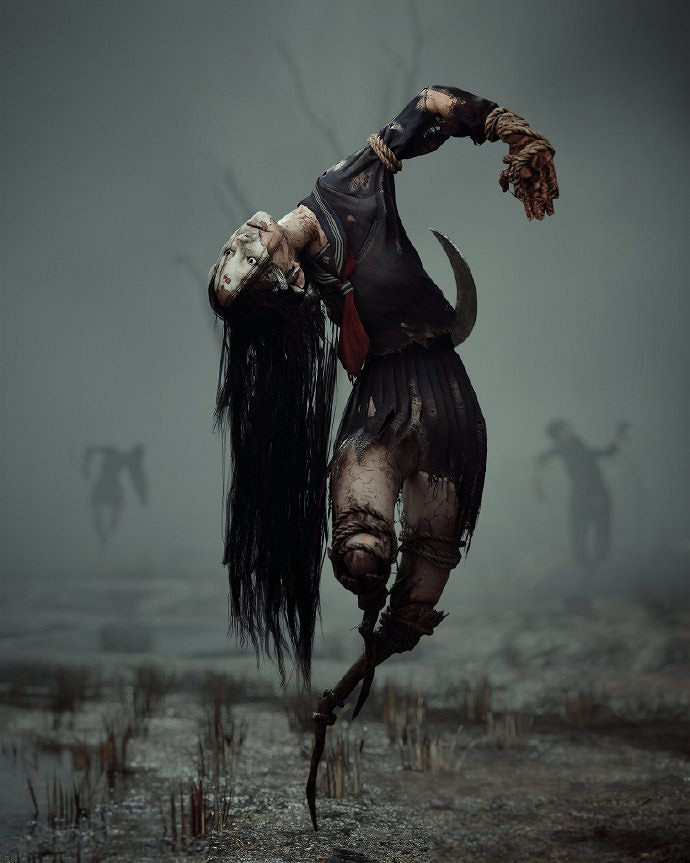 《沉默之丘f》最新遊戲攝影:陰森壓抑中的恐怖美學! 《沉默之丘f》最新遊戲攝影:陰森壓抑中的恐怖美學!