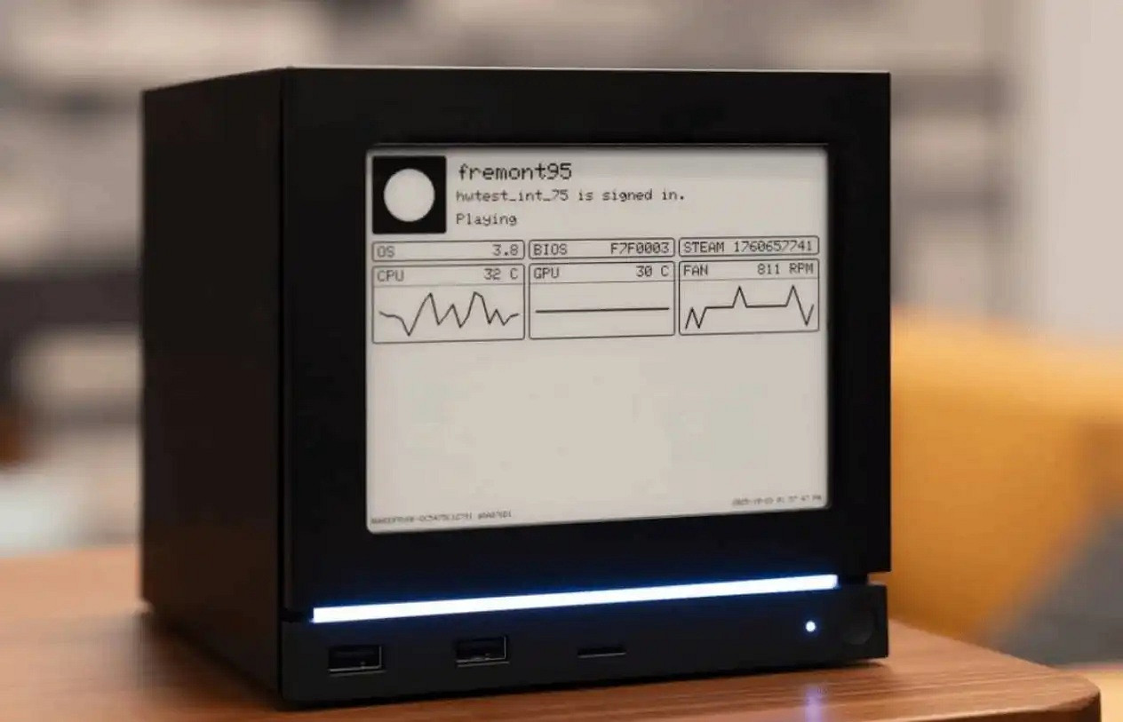 僅內部測試!V社官宣Steam主機電子墨水屏不對外售賣 僅內部測試!V社官宣Steam主機電子墨水屏不對外售賣