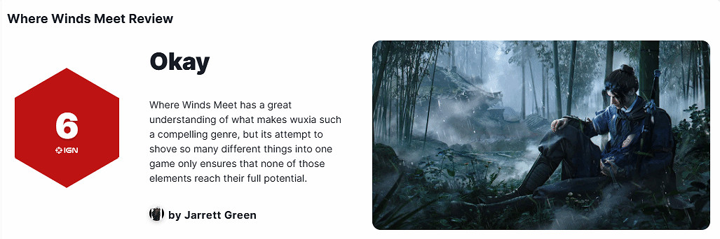 老外怒噴IGN!給《燕雲十六聲》打6分的家夥就是DEI 老外怒噴IGN!給《燕雲十六聲》打6分的家夥就是DEI