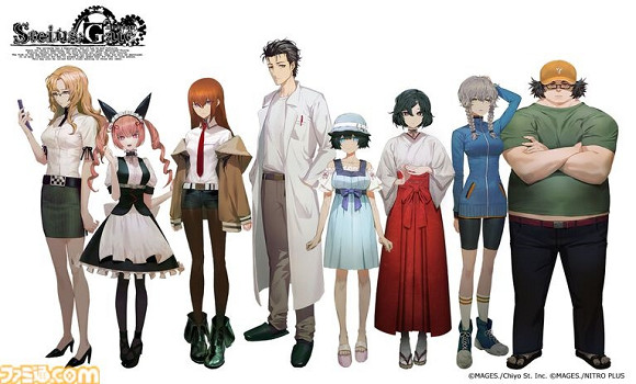 《命運石之門：重啟版》海量立繪/截圖公開：畫面精美