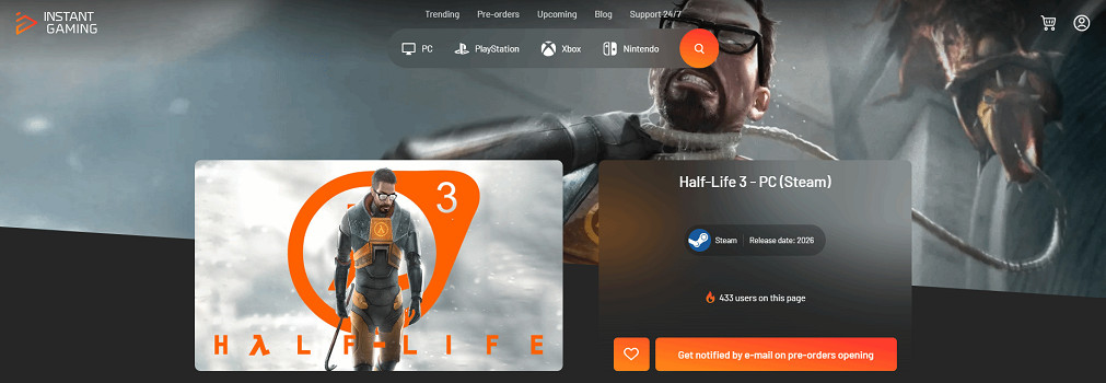 雙廚狂喜？《戰慄時空3》《血源2》同步上架國外商店