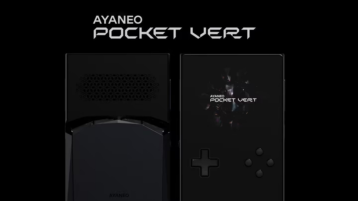 GameBoy表示很高階!AYANEO全新高階豎版掌機昨晚亮相 GameBoy表示很高階!AYANEO全新高階豎版掌機昨晚亮相