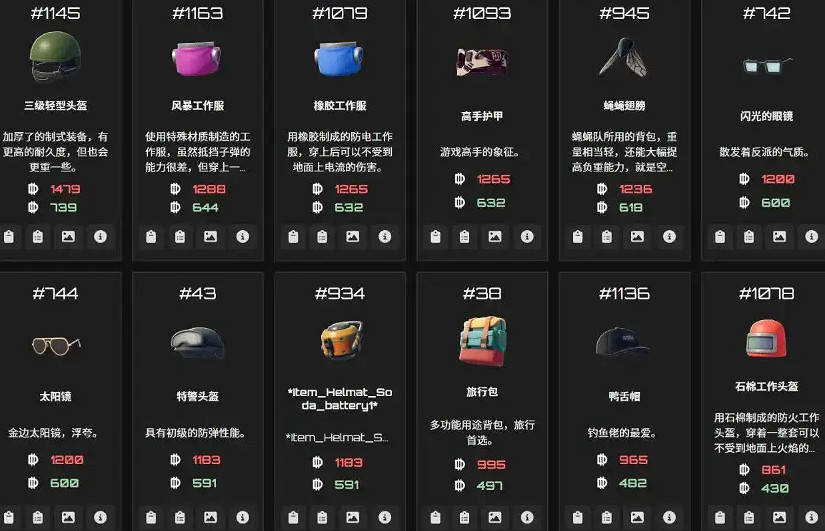 《逃離鴨科夫》物品ID大全 《逃離鴨科夫》物品ID大全