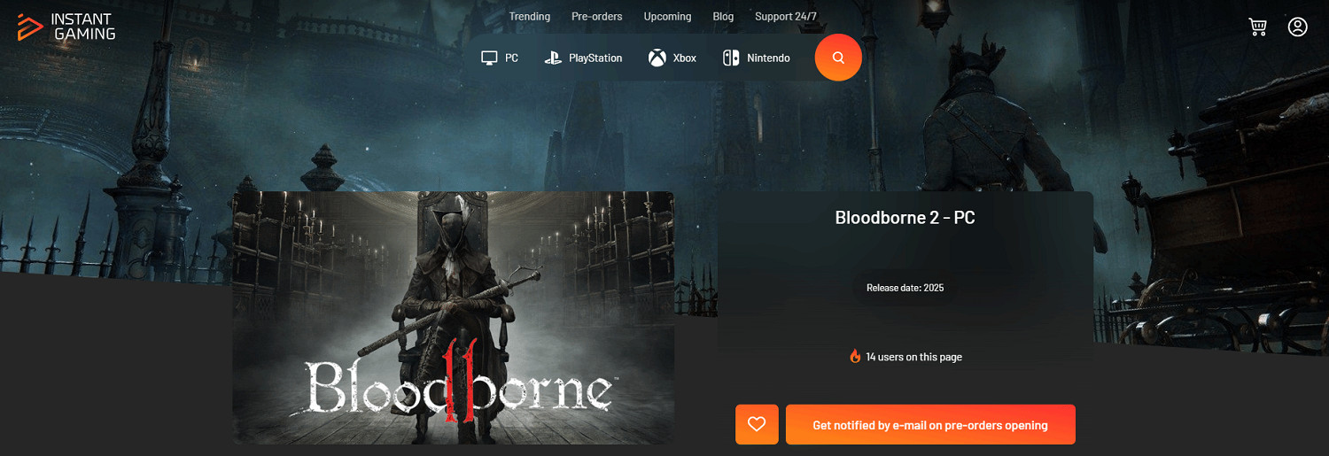 雙廚狂喜?《戰慄時空3》《血源2》同步上架國外商店 雙廚狂喜?《戰慄時空3》《血源2》同步上架國外商店