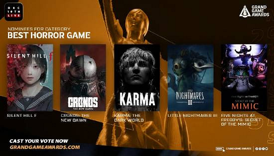 中國大陸研發獨遊《黑暗世界:因與果》獲GGA最佳恐怖遊戲提名 中國大陸研發獨遊《黑暗世界:因與果》獲GGA最佳恐怖遊戲提名