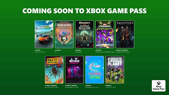 早報:Xbox與TGA連續11年無緣 Xbox Game Pass (XGP) 新增多款遊戲 早報:Xbox與TGA連續11年無緣 Xbox Game Pass (XGP) 新增多款遊戲