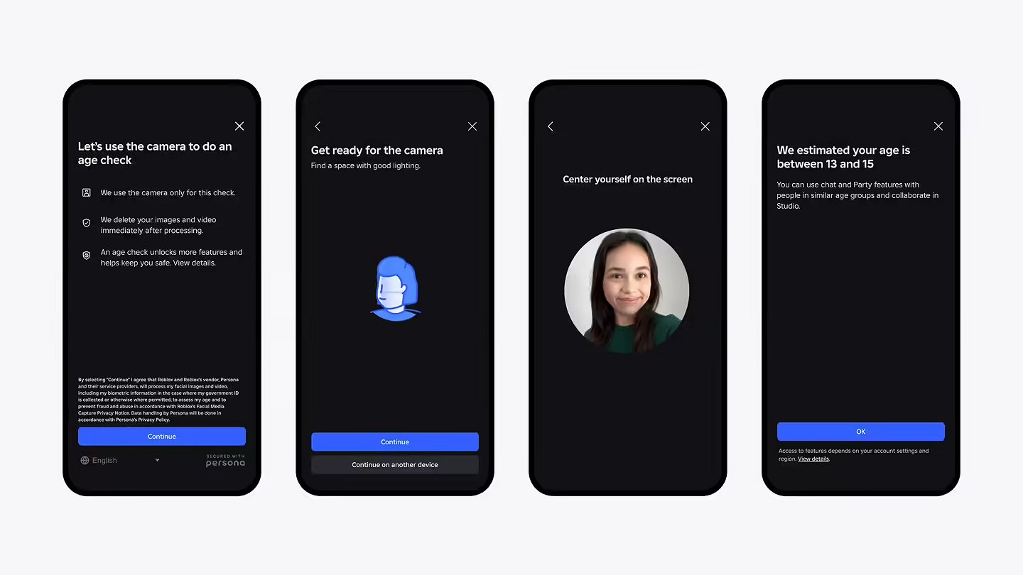 Roblox強制年齡核驗:聊天必須提交身份證或掃臉驗證 Roblox強制年齡核驗:聊天必須提交身份證或掃臉驗證
