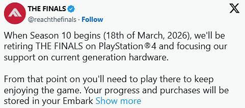 《ARC》開發商宣布前作《決賽》將終止PS4版本支援! 《ARC》開發商宣布前作《決賽》將終止PS4版本支援!