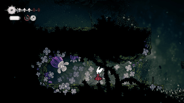 《空洞騎士絲之歌》紫色花芯位置介紹