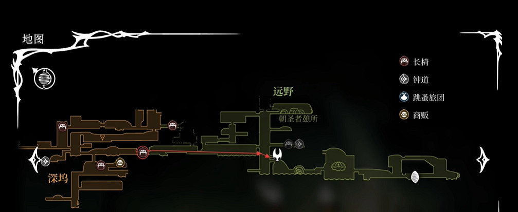 《空洞騎士:絲之歌》全地圖師位置 《空洞騎士:絲之歌》全地圖師位置