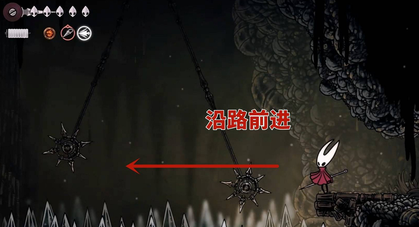 《空洞騎士絲之歌》罪途長椅修復方法