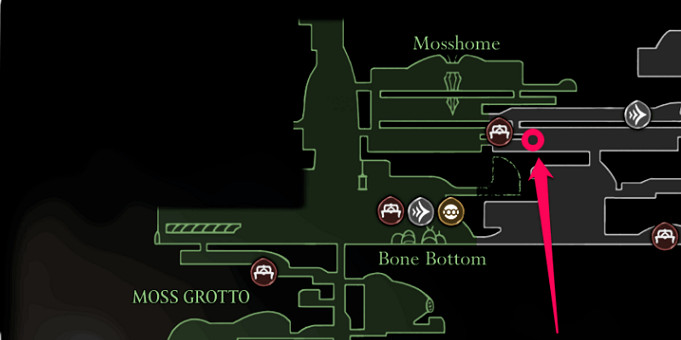 《空洞騎士絲之歌》地圖介紹