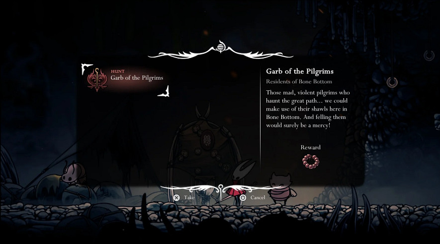 《空洞騎士絲之歌》朝聖者的衣裝支線攻略