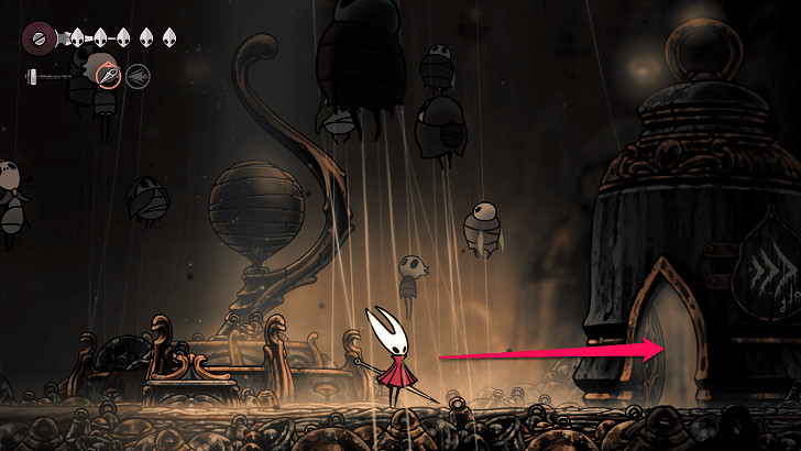 《空洞騎士：絲之鴿》全地圖流程路線圖文攻略