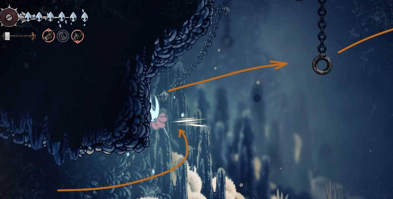 《空洞騎士絲之歌》二段跳解鎖方式