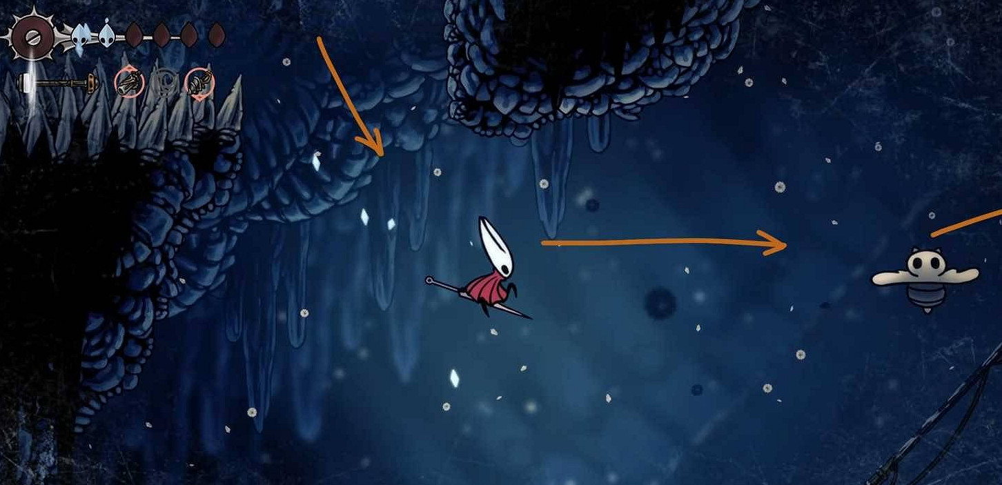 《空洞騎士絲之歌》二段跳解鎖方式