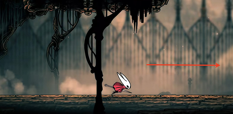 《空洞騎士絲之歌》白愈廳進入方式