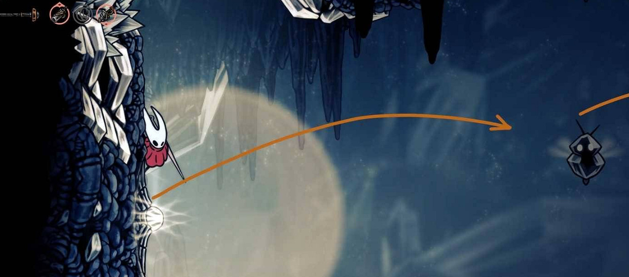 《空洞騎士絲之歌》二段跳解鎖方式