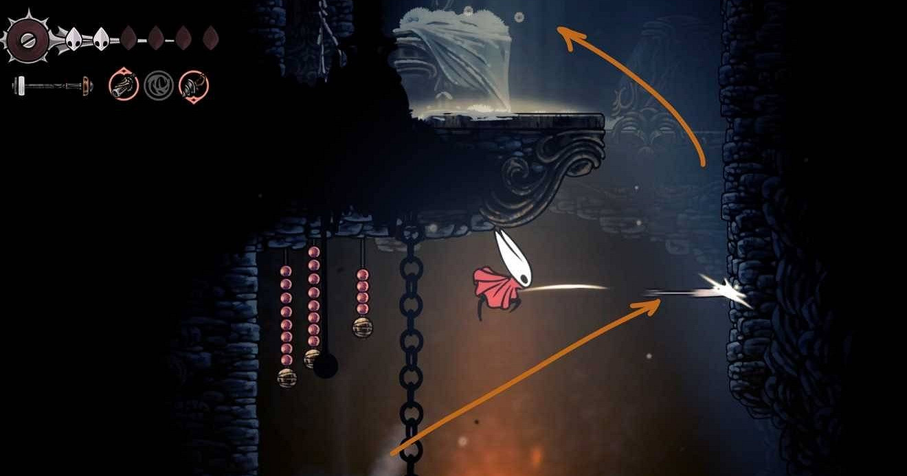 《空洞騎士絲之歌》二段跳解鎖方式