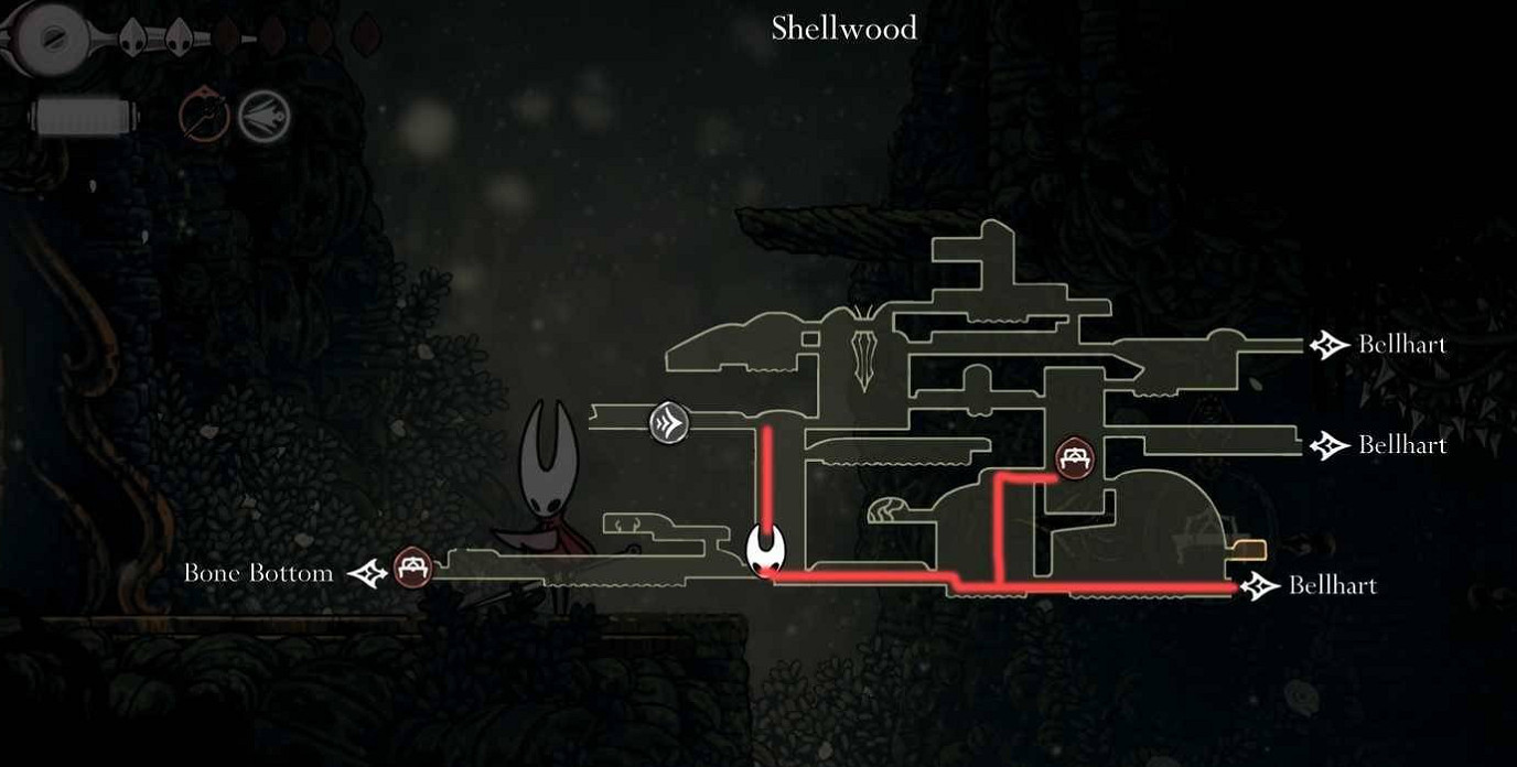 《空洞騎士絲之歌》全技能獲得方法 《空洞騎士絲之歌》全技能獲得方法