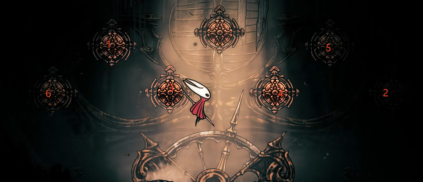 《空洞騎士絲之歌》機心部件位置介紹