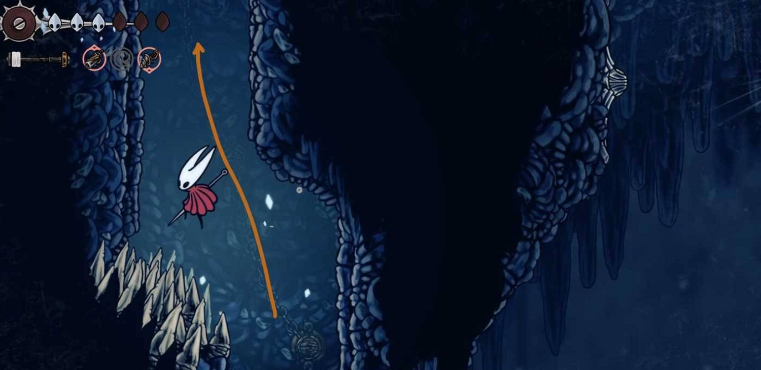 《空洞騎士絲之歌》二段跳解鎖方式