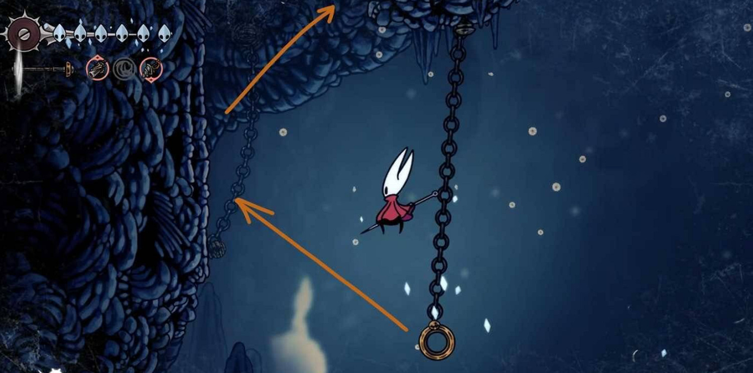 《空洞騎士絲之歌》二段跳解鎖方式